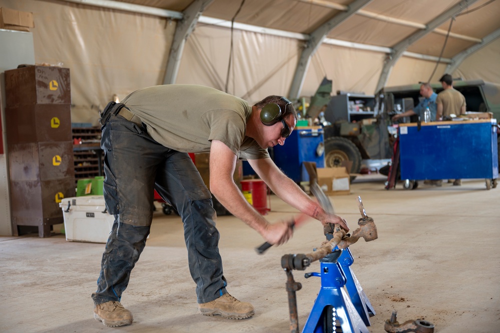 Vehicle Fleet Maintenance keeping ESFS rollin fast and loud