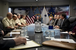 DLA Distribution leadership hosts Spanish delegation, imparts logistics lessons