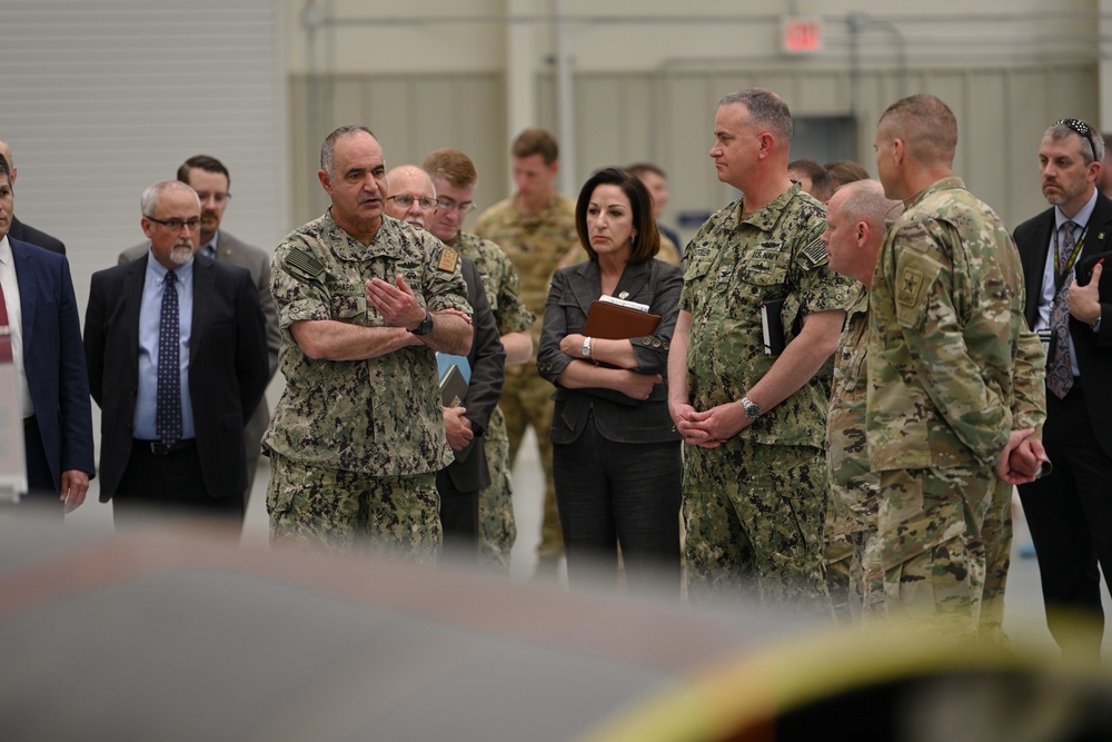 USSTRATCOM Commander Visits Newest Hypersonic Missile Production Facility