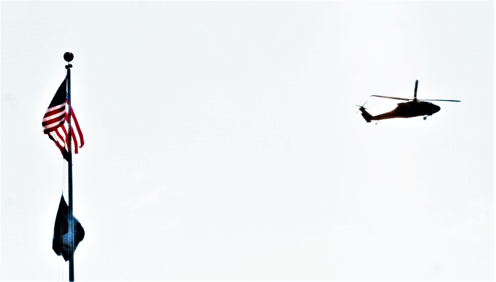 Wisconsin National Guard UH-60 Black Hawk operations at Fort McCoy