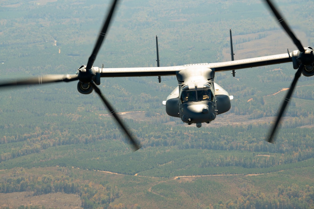 8th Special Operations Squadron conducts a training flight