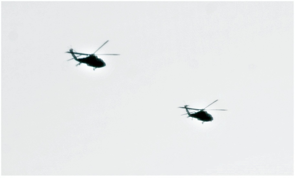 Wisconsin National Guard UH-60 Black Hawk operations at Fort McCoy