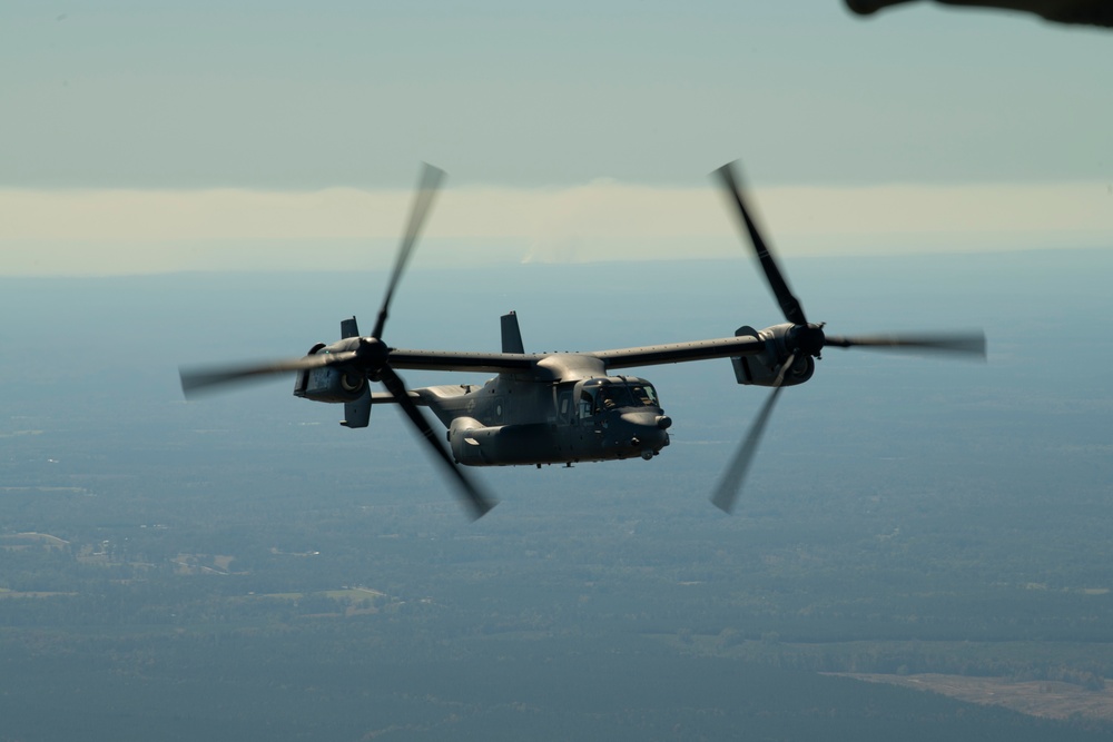 8th Special Operations Squadron conducts a training flight