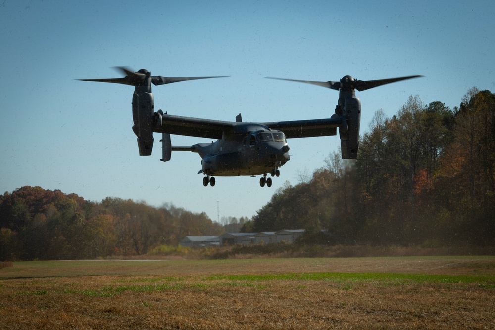 8th Special Operations Squadron conducts a training flight