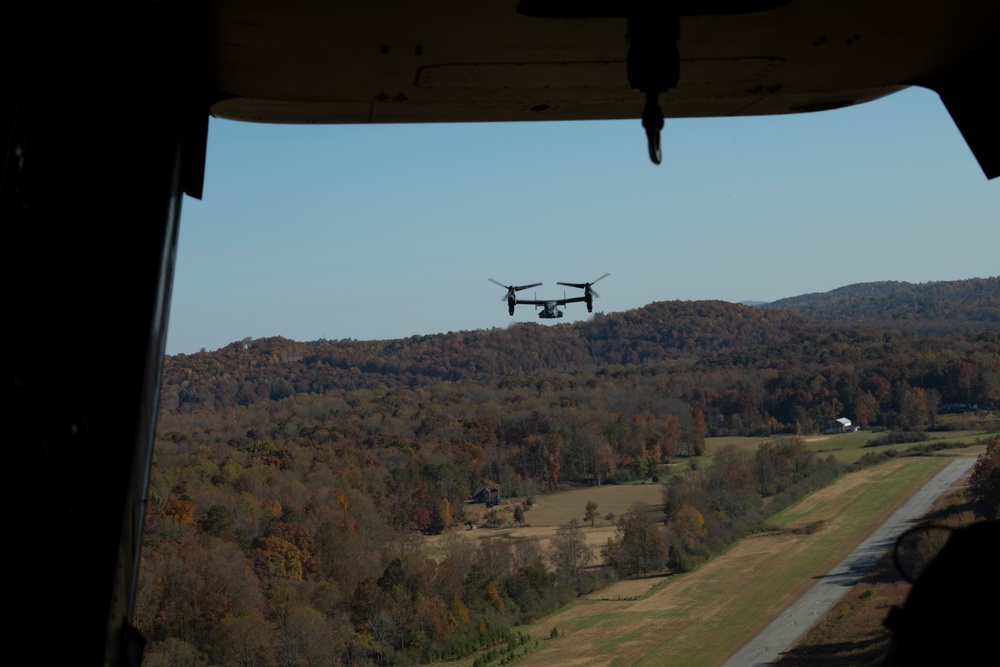 8th Special Operations Squadron conducts a training flight