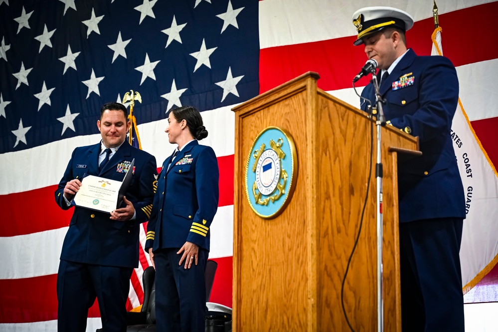 U.S. Coast Guard Atlantic Strike Team Retirement Ceremony