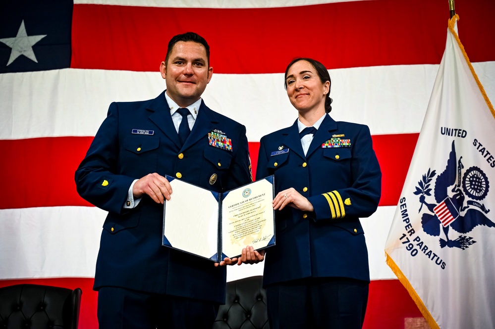 U.S. Coast Guard Atlantic Strike Team Retirement Ceremony