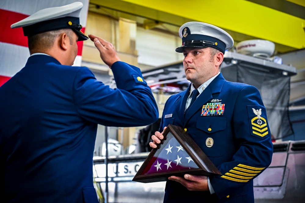 U.S. Coast Guard Atlantic Strike Team Retirement Ceremony