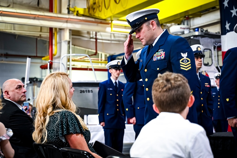 U.S. Coast Guard Atlantic Strike Team Retirement Ceremony