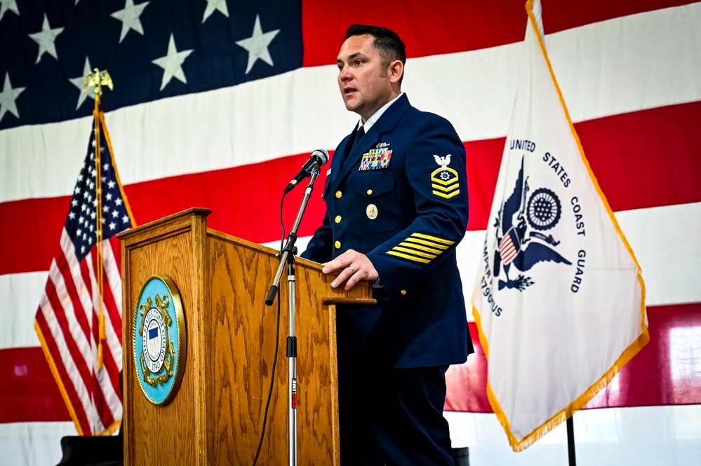 U.S. Coast Guard Atlantic Strike Team Retirement Ceremony