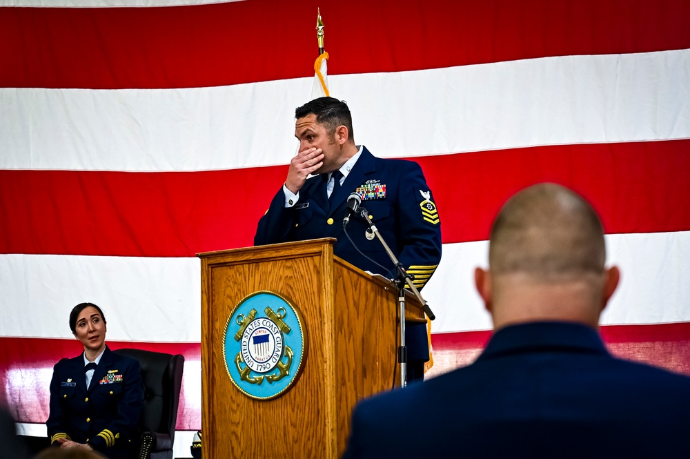 U.S. Coast Guard Atlantic Strike Team Retirement Ceremony