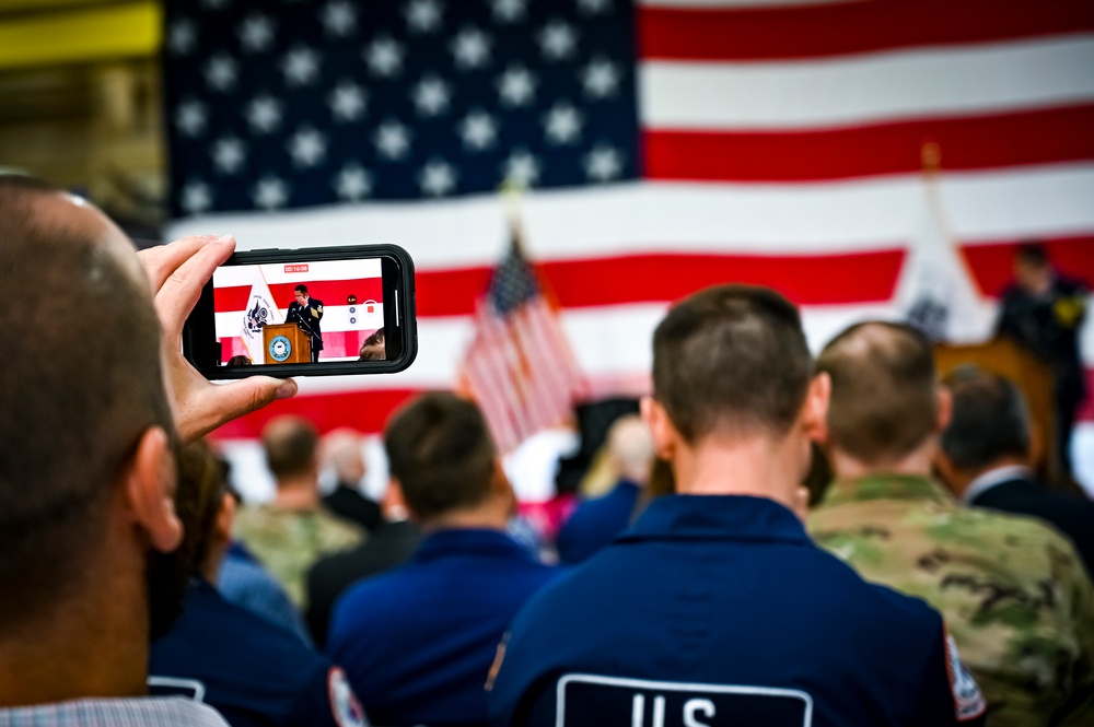 U.S. Coast Guard Atlantic Strike Team Retirement Ceremony