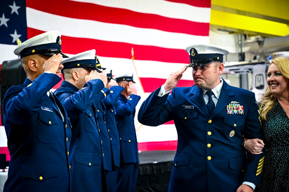 U.S. Coast Guard Atlantic Strike Team Retirement Ceremony