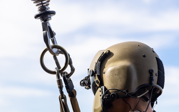 Flight medics perform in-flight medical care