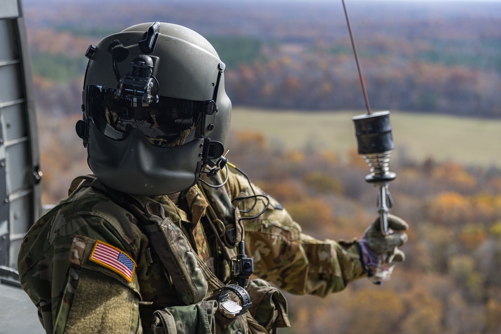 Flight medics perform in-flight medical care