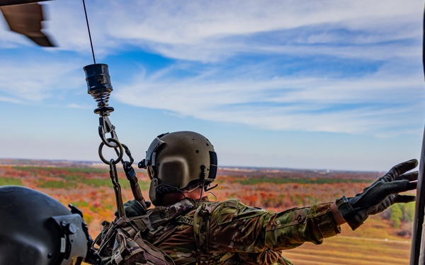 Flight medics perform in-flight medical care