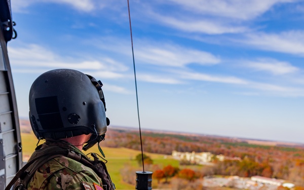 Flight medics perform in-flight medical care