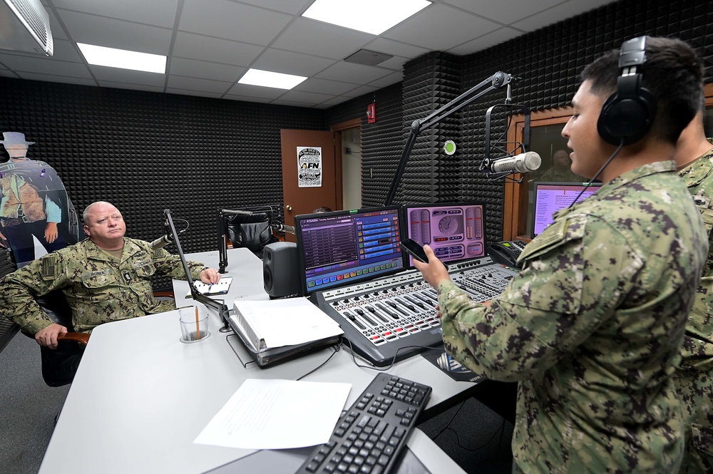 Master Chief Petty Officer of the Navy James Honea Visits Naval Station Rota