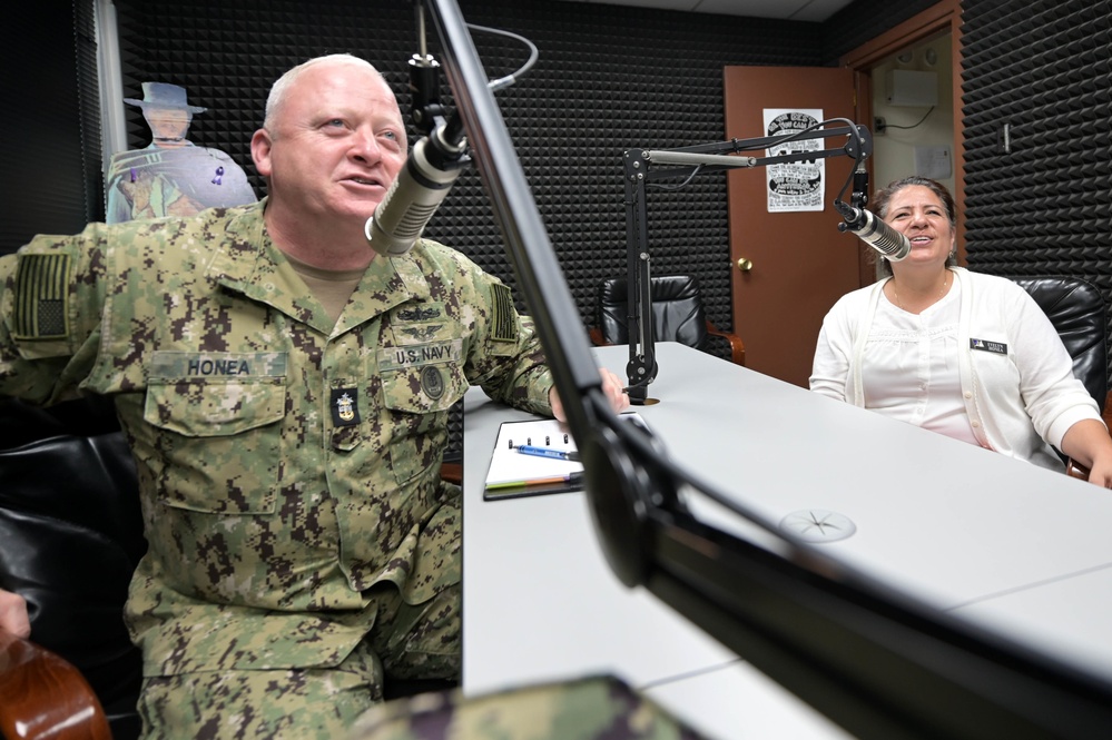 Master Chief Petty Officer of the Navy James Honea Visits Naval Station Rota