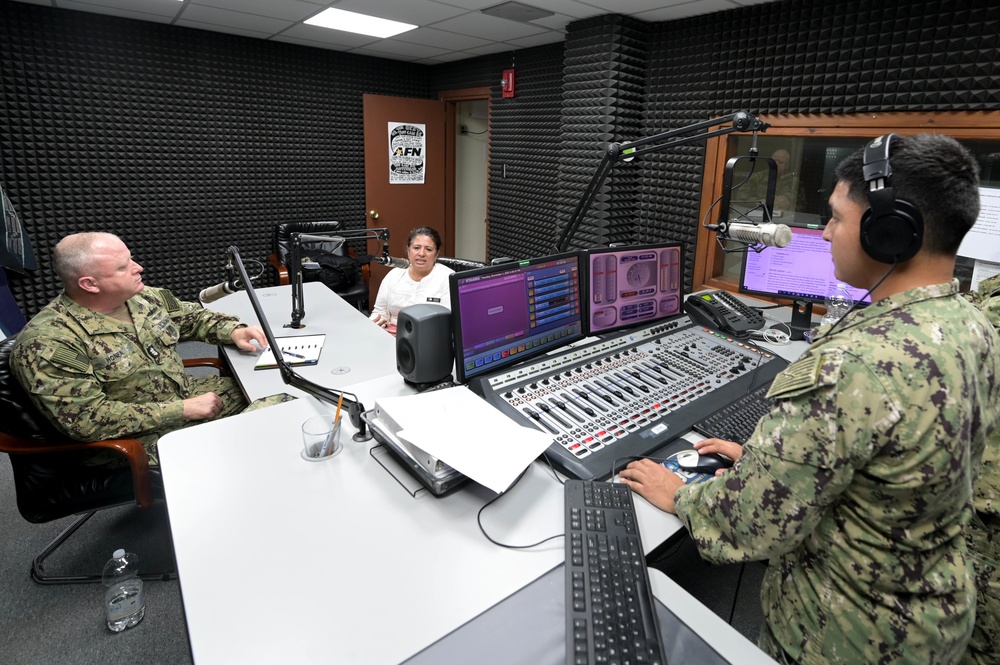 Master Chief Petty Officer of the Navy James Honea Visits Naval Station Rota