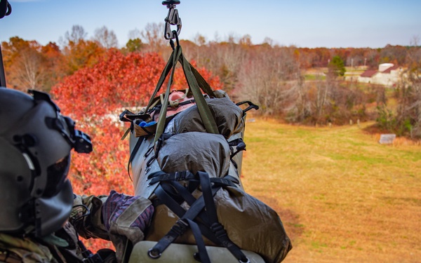 Flight medics perform in-flight medical care