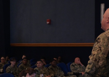 Master Chief Petty Officer of the Navy James Honea Visits Naval Station Rota