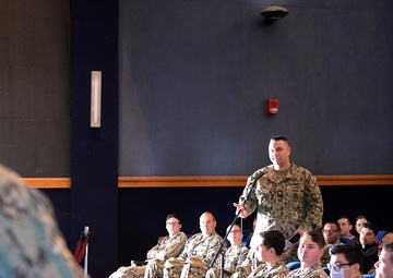 Master Chief Petty Officer of the Navy James Honea Visits Naval Station Rota