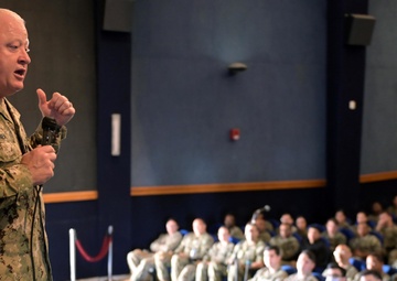 Master Chief Petty Officer of the Navy James Honea Visits Naval Station Rota