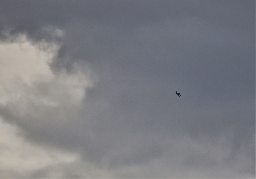 Air Force holds training with A-10 aircraft at Fort McCoy