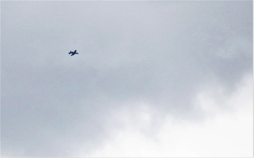 Air Force holds training with A-10 aircraft at Fort McCoy