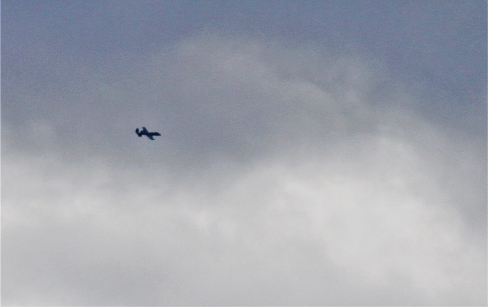 Air Force holds training with A-10 aircraft at Fort McCoy