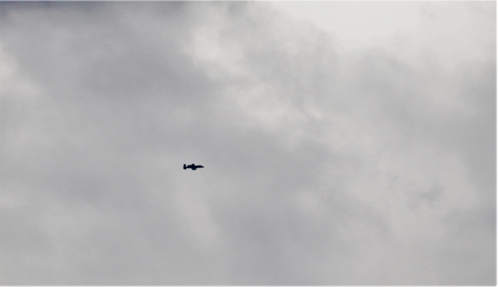 Air Force holds training with A-10 aircraft at Fort McCoy