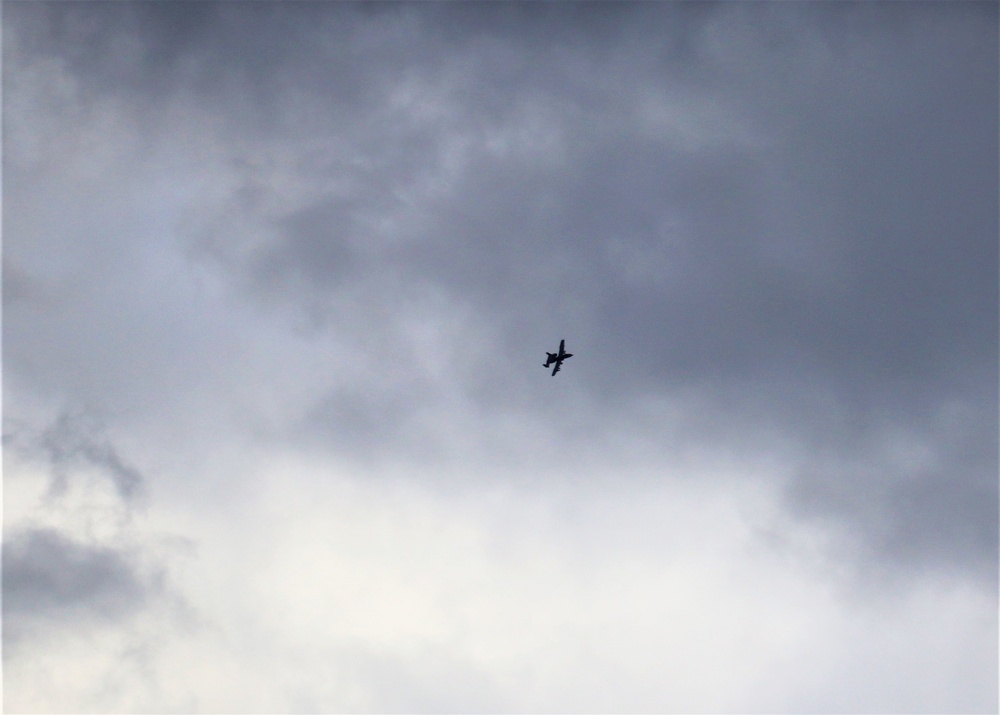 Air Force holds training with A-10 aircraft at Fort McCoy