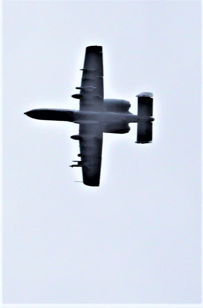 Air Force holds training with A-10 aircraft at Fort McCoy