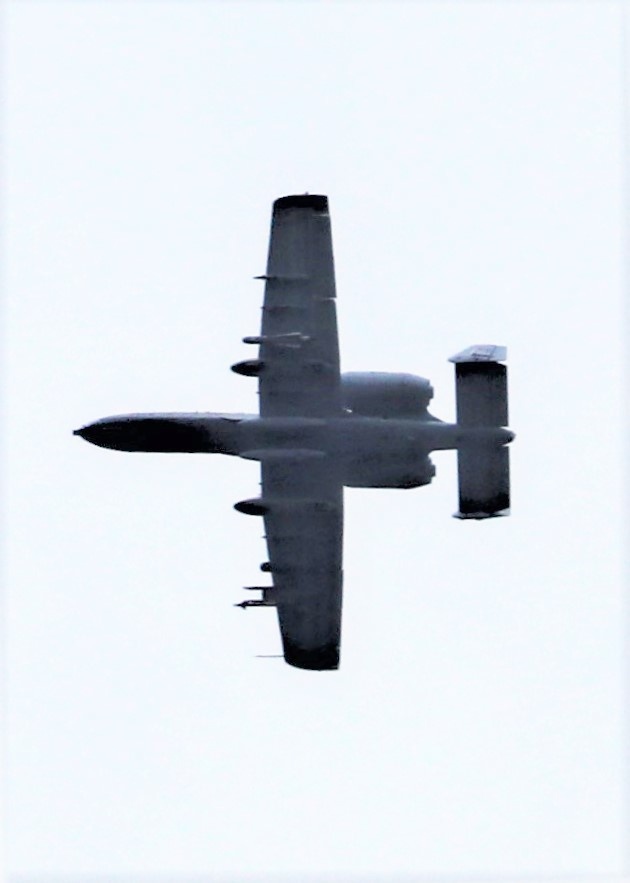 Air Force holds training with A-10 aircraft at Fort McCoy