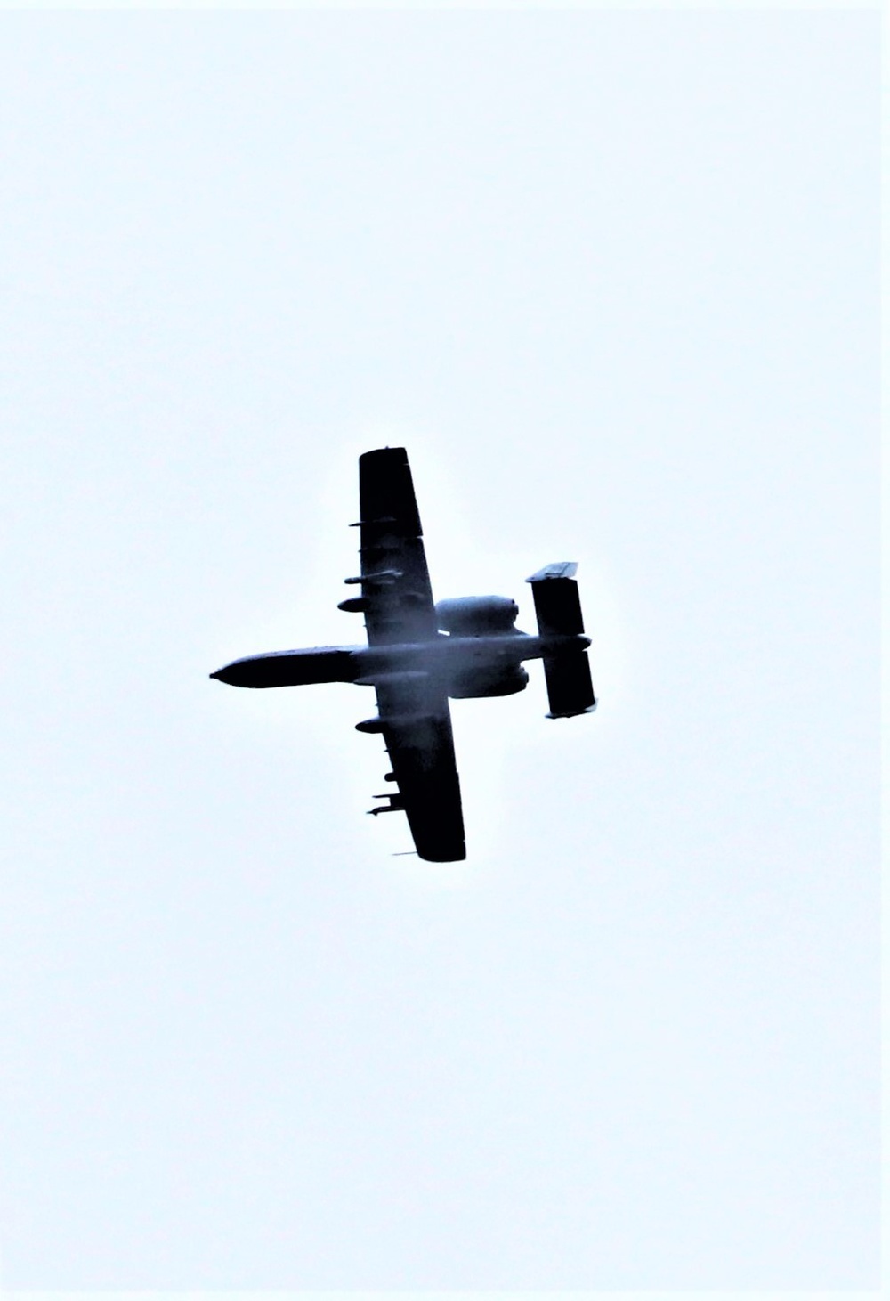 Air Force holds training with A-10 aircraft at Fort McCoy