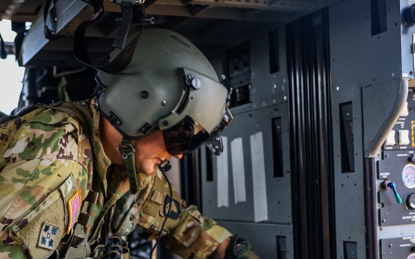 Flight medics perform in-flight medical care