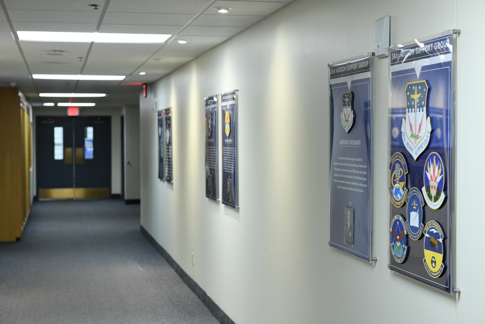 341st MW Heritage Hallway – Group Boards2