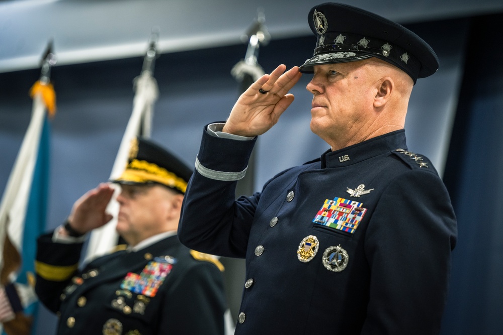 Secretary Austin Presides Over Space Force Change of Responsibility Ceremony