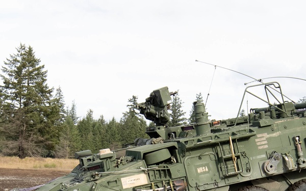 Stryker demonstrates obstacles in new Driving Lanes