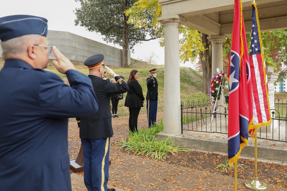 Tennessee National Guard Honors President Polk