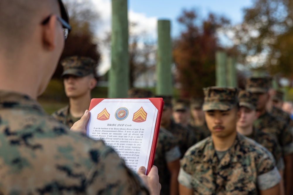 Cpl. Keegan Bailey Promotion Ceremony