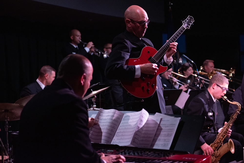 United States Navy Band Commodores perform at University of North Texas.