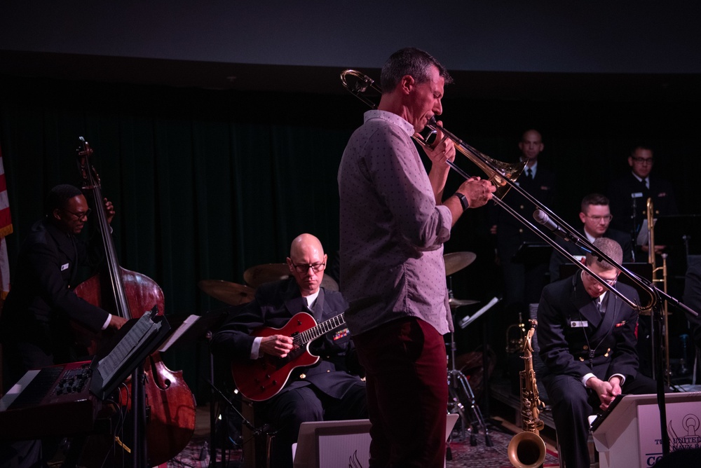 United States Navy Band Commodores perform at University of North Texas.