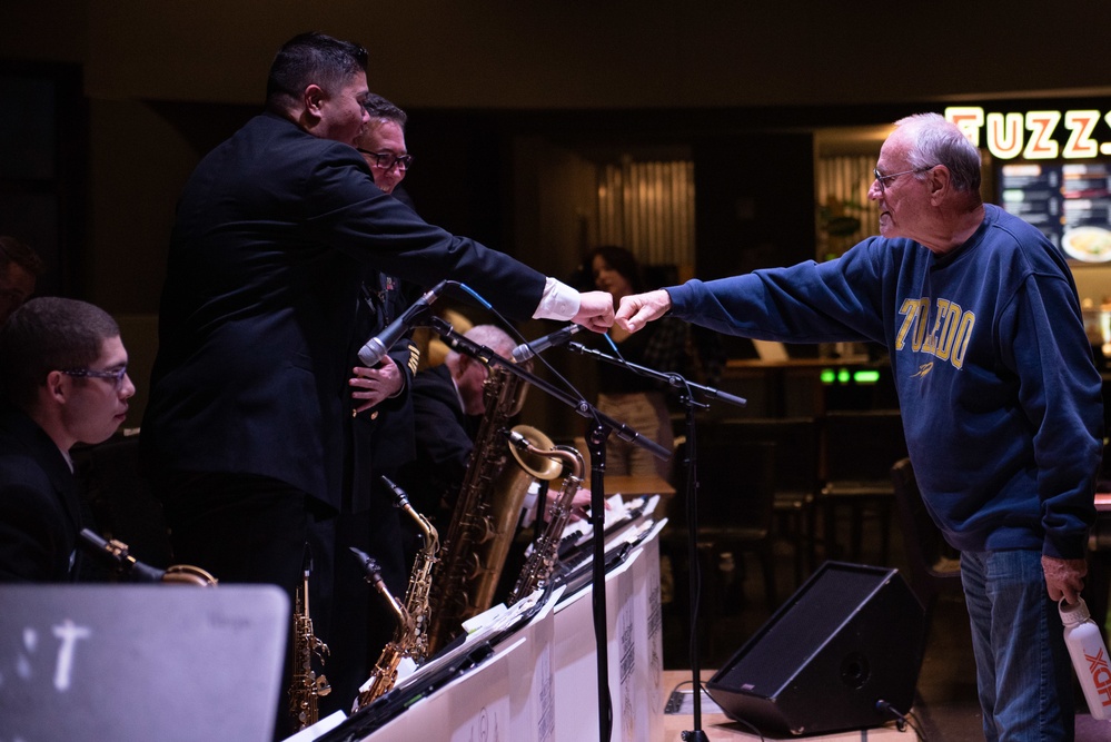 United States Navy Band Commodores perform at University of North Texas.