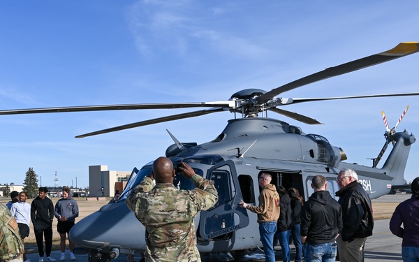 MH-139 Greywolf Landing