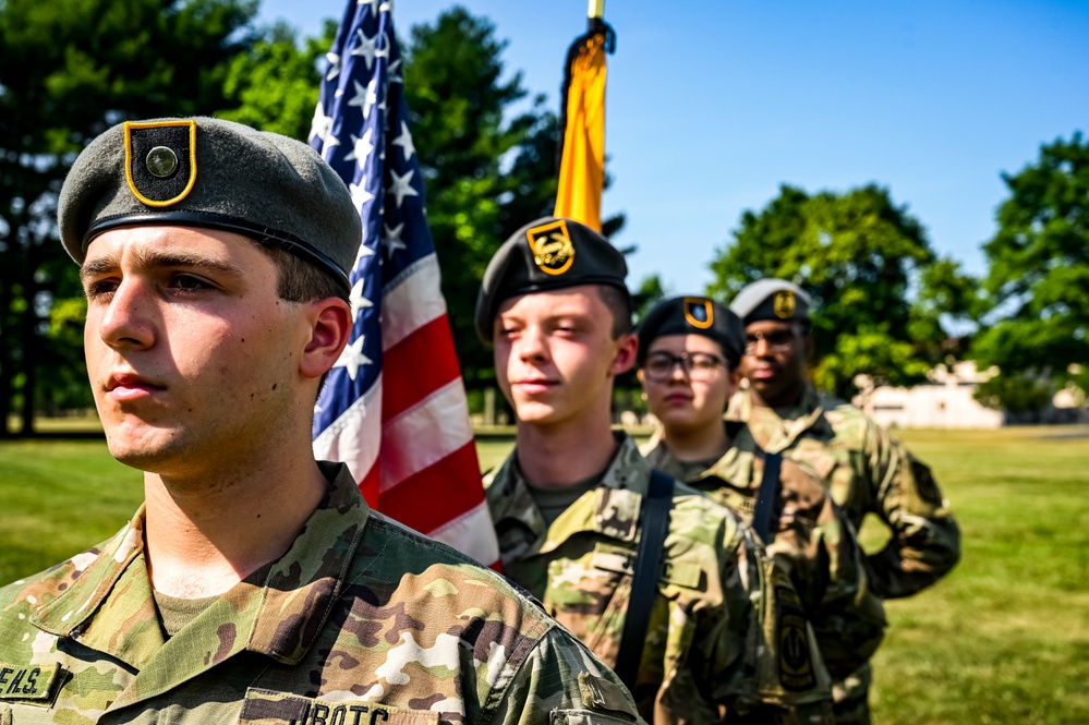 2nd Brigade U.S. Army Cadet Command Retirement Ceremony