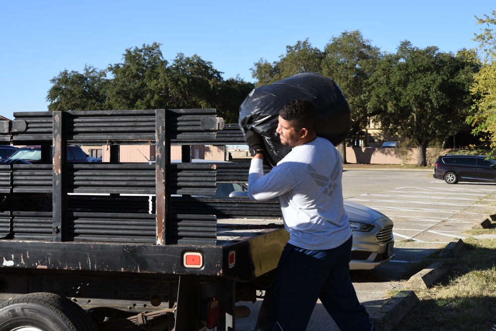 Joint Base San Antonio-Lackland Base Cleanup Oct. 26, 2022