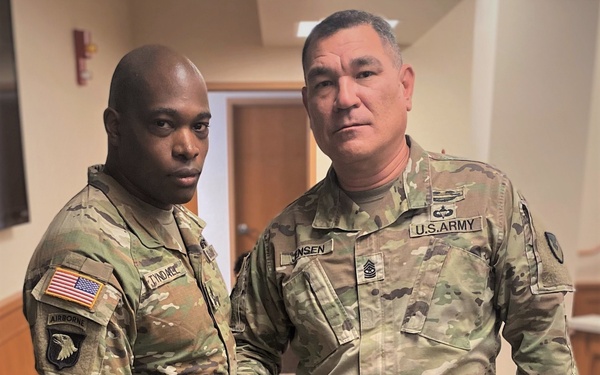 ASC 2021 Best Warrior promoted to Master Sgt.