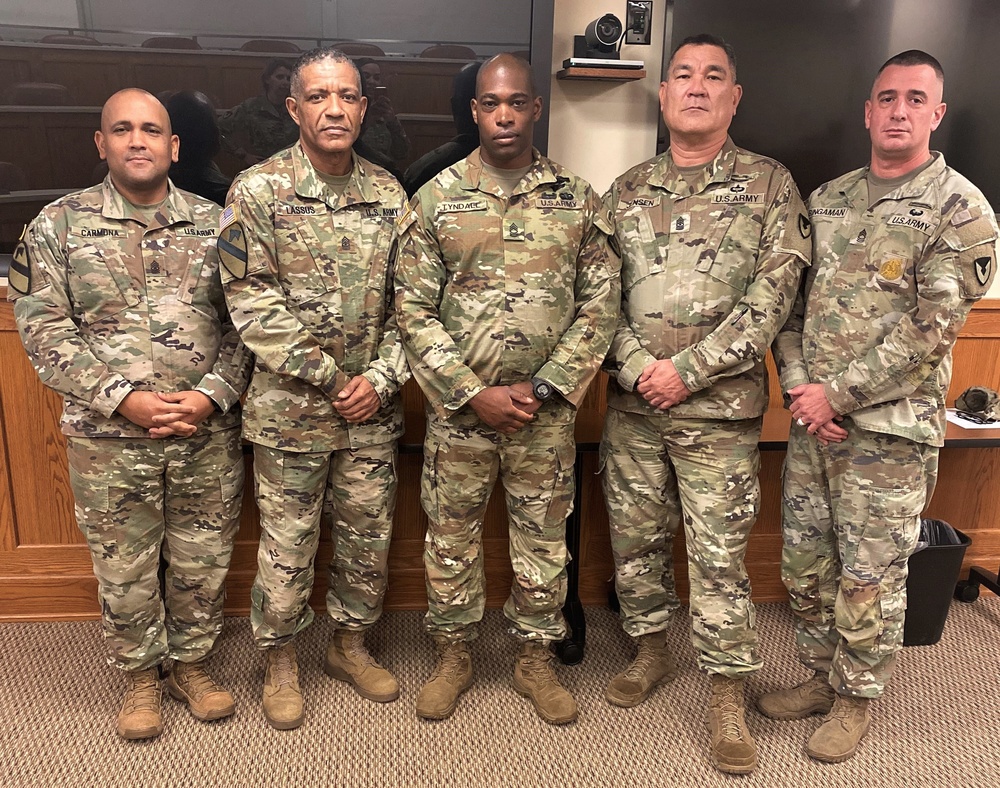 ASC 2021 Best Warrior promoted to Master Sgt.